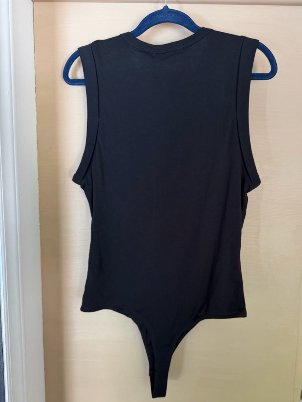 House of Harlow 1960 Black Bodysuit NWT Size S Sleeveless Cotton USA Made - Picture 9 of 13